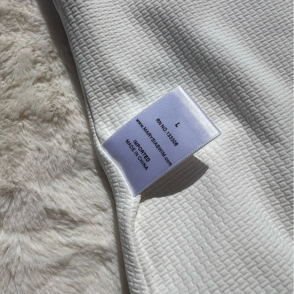 Marysia White Antibes Maillot One Piece NWOT - Picture 13 of 15